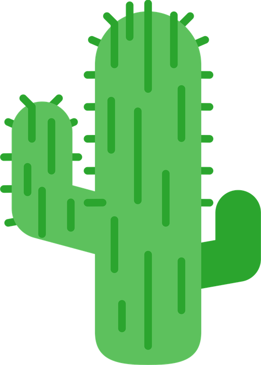 Cartoon Cactus PNG