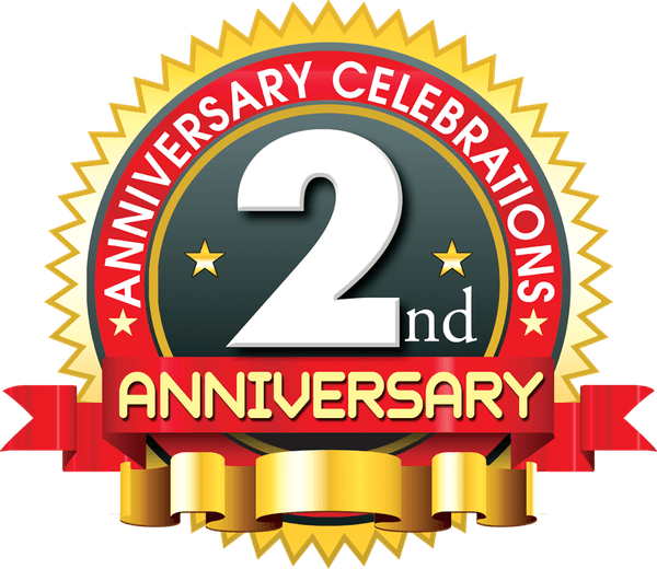 2nd Anniversary PNG