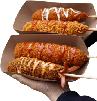 Korean Corn Dog PNG