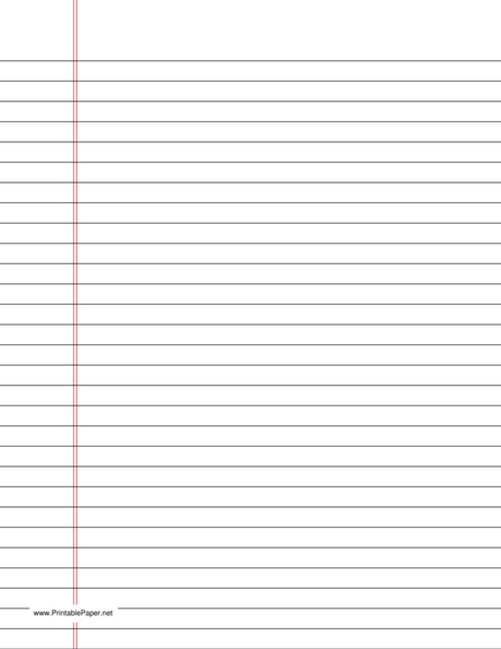Notebook Paper PNG