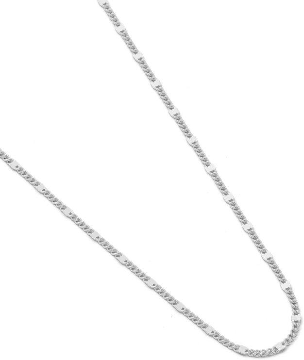 Silver Cuban Chain PNG