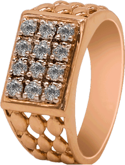 Gold Diamond PNG