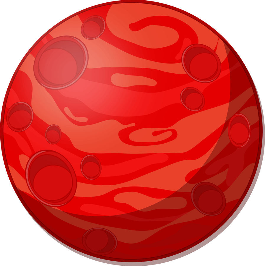 Cartoon Planet PNG