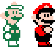 Retro Mario PNG