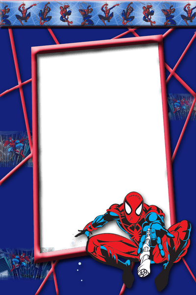 Spider Man Frame PNG