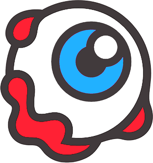 Cartoon Eyeball PNG