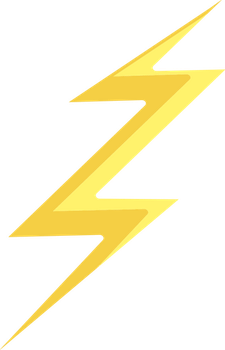Emoji Yellow Thunderbolt PNG