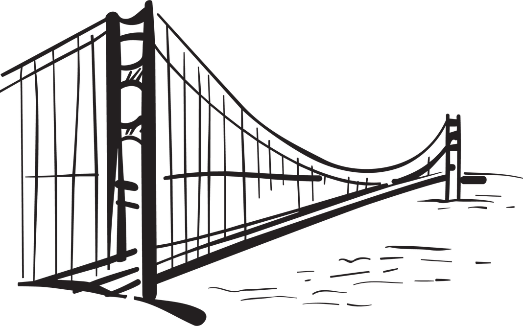 Golden Gate Bridge PNG