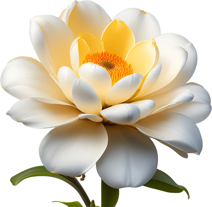 Real White Flower PNG