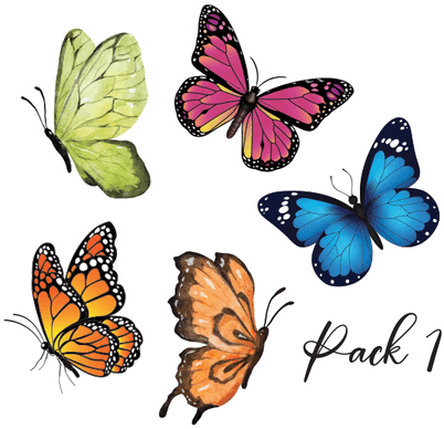 Butterfly Sticker PNG
