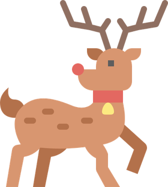 Reindeer Christmas PNG