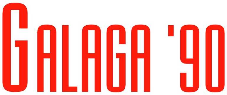 Galaga Logo PNG