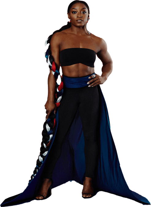Simone Biles PNG