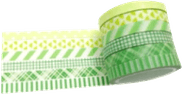 Green Washi Tape PNG