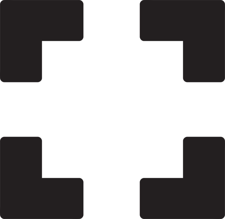 Full Screen Black PNG