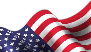 Corner American Flag PNG