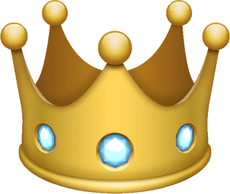 Iphone Crown Emoji PNG