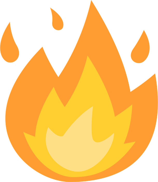 Flame Emoji PNG