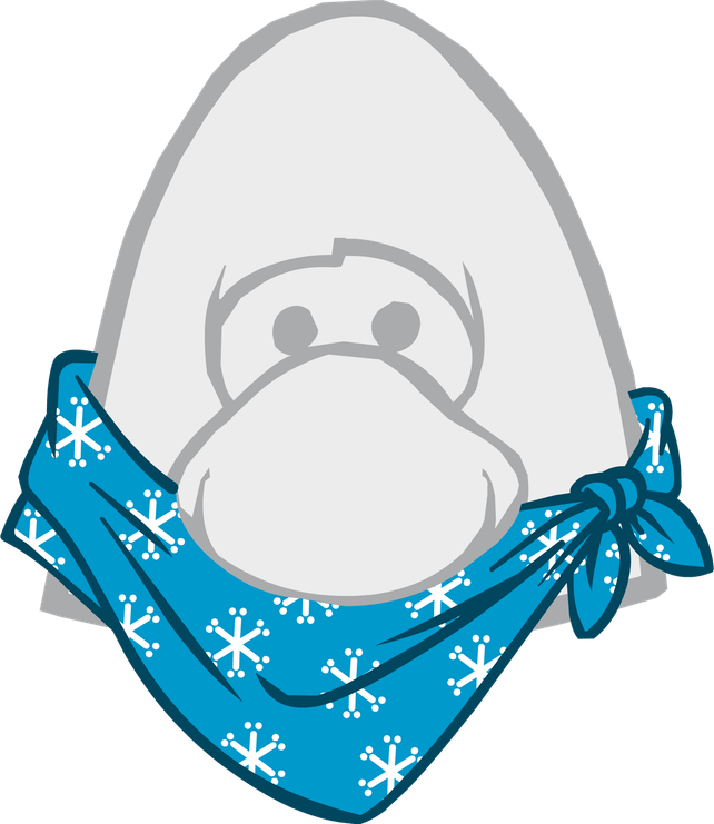 Blue Bandana PNG