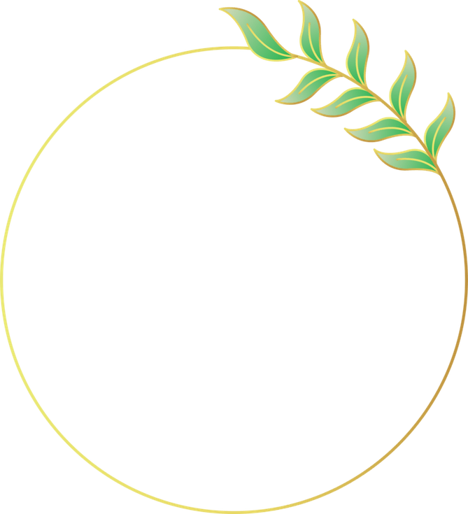 Olive Branch Circle PNG