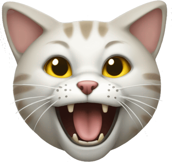 Hissing Cat PNG