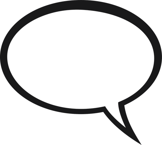 Manga Text Bubble PNG