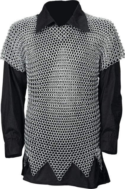 Chainmail Hauberk Armor PNG