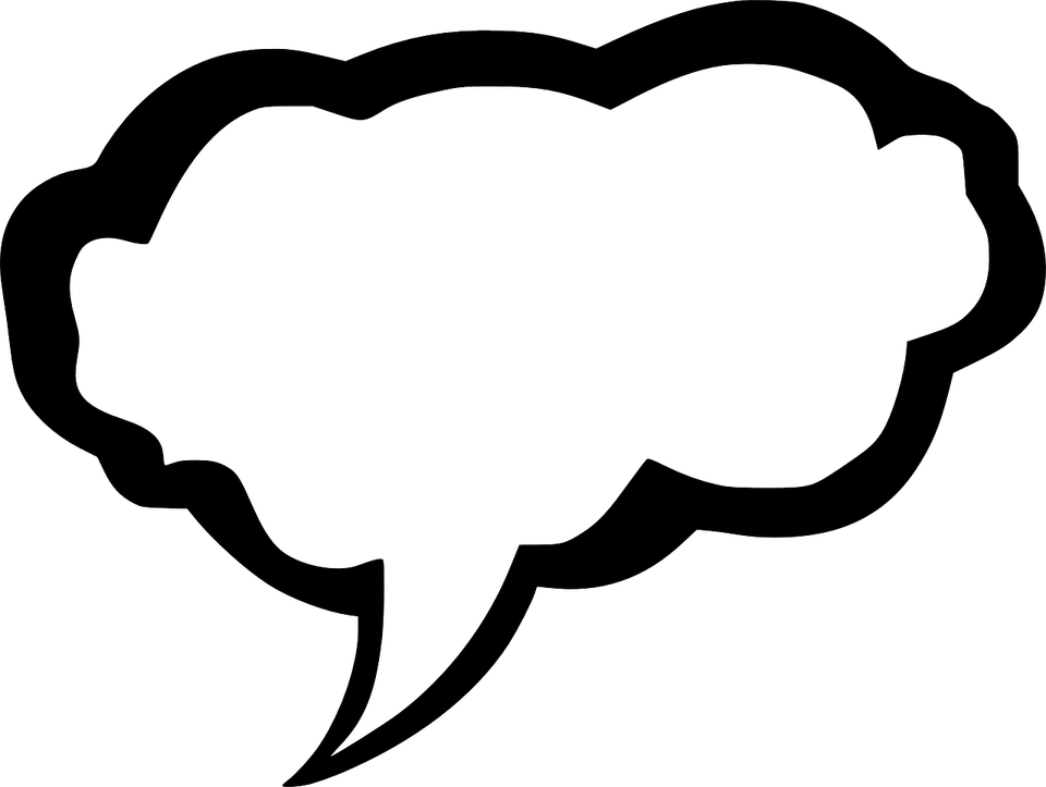 Speech Bubble Cartoon PNG