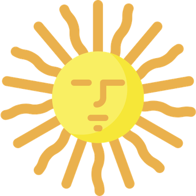 Argentina Sun PNG