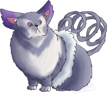 Purugly Pokemon PNG