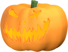 Scary Pumpkin PNG