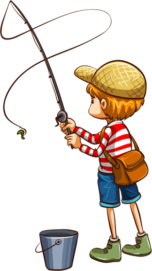 Fishing Cartoon PNG
