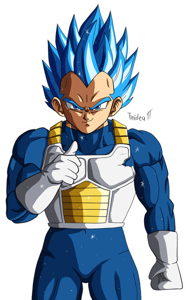Vegeta Blue PNG
