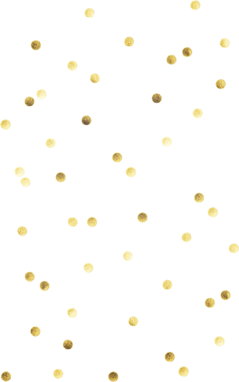Golden Dots PNG