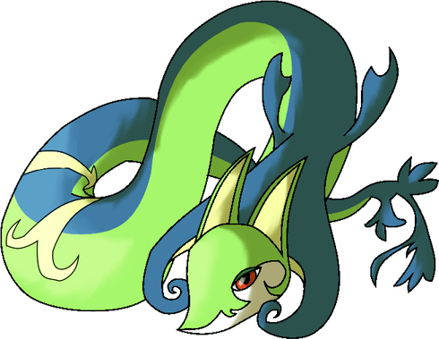 Serperior Pokemon PNG