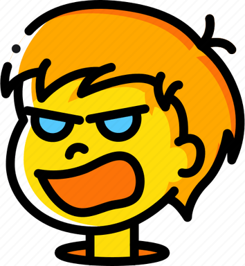 Angry Boy PNG