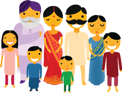 Big Family PNG