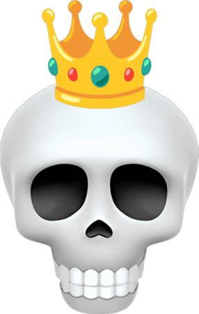 Ios Skull Emoji PNG