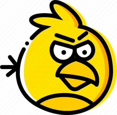 Red Angry Bird PNG