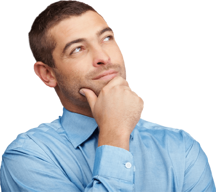 Thinking Man PNG