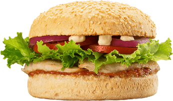 Chicken Burger PNG