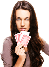 Casino Girl PNG