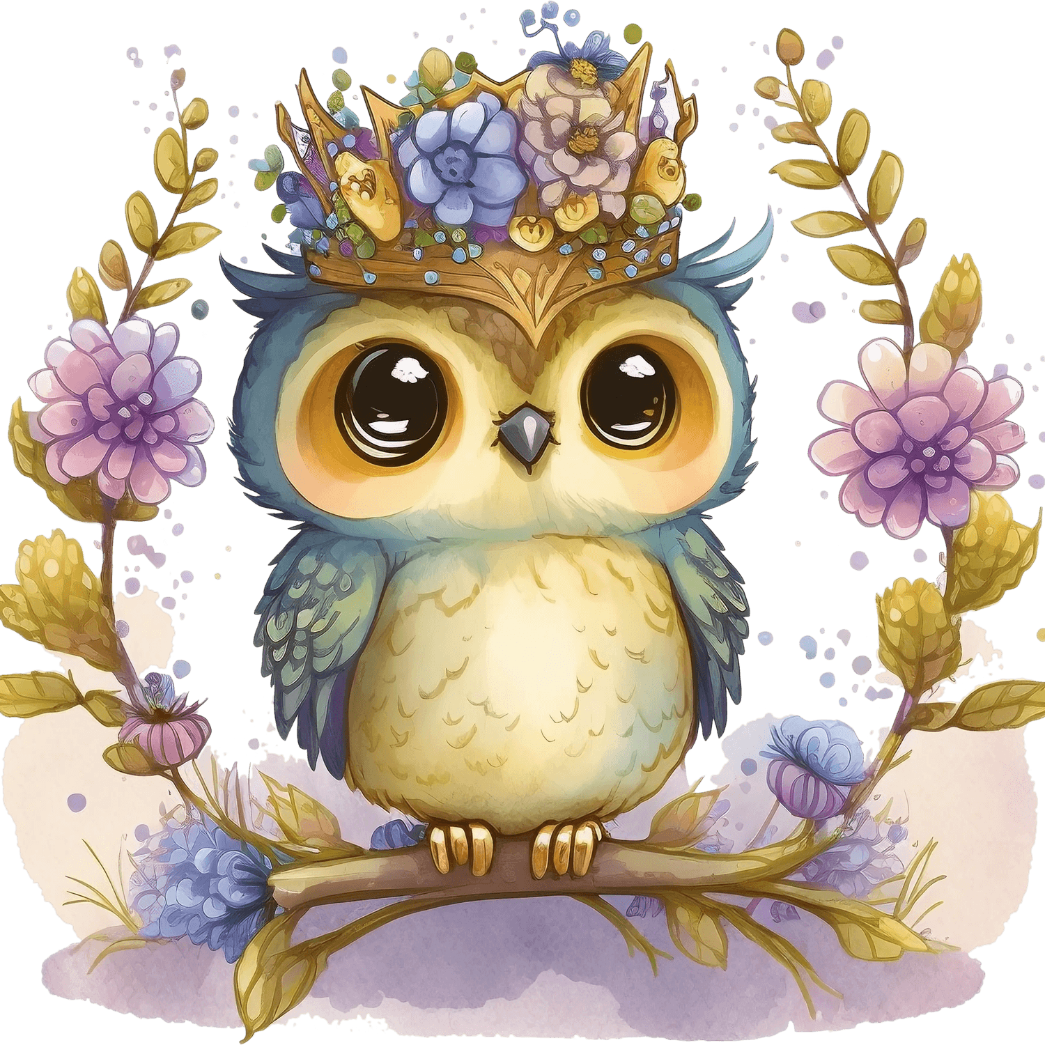 Watercolor Stitch PNG