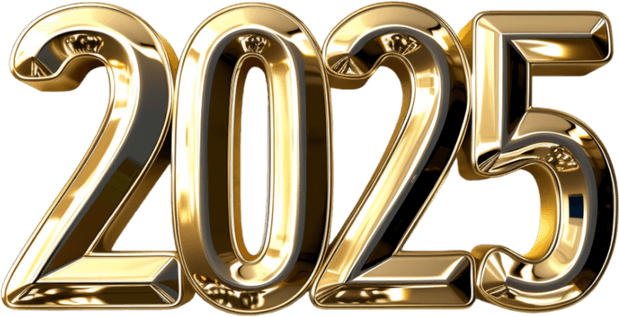 3d 2025 Text PNG