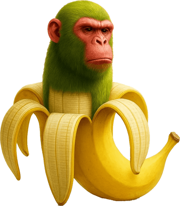 Chimpanzini Bananini PNG