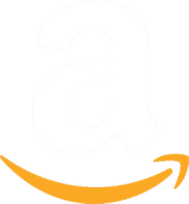 Amazon Logo White PNG