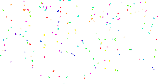 Falling Confetti PNG