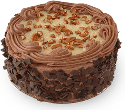 German Chocolate Cake PNG