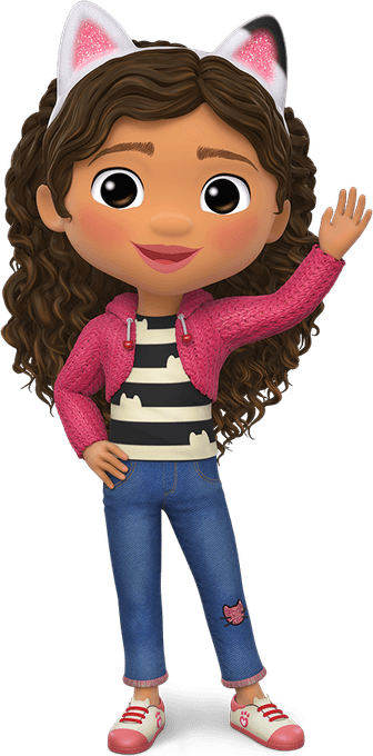 Gabbys Dollhouse Characters PNG