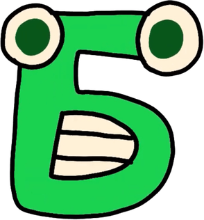 Alphabet Lore Letter B PNG